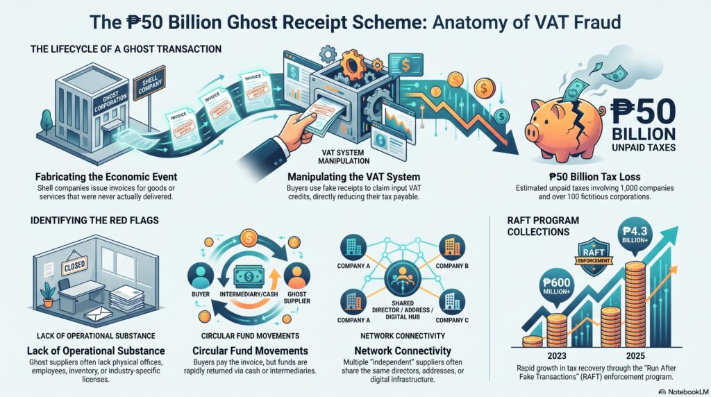 Ghost Receipts and VAT Fraud