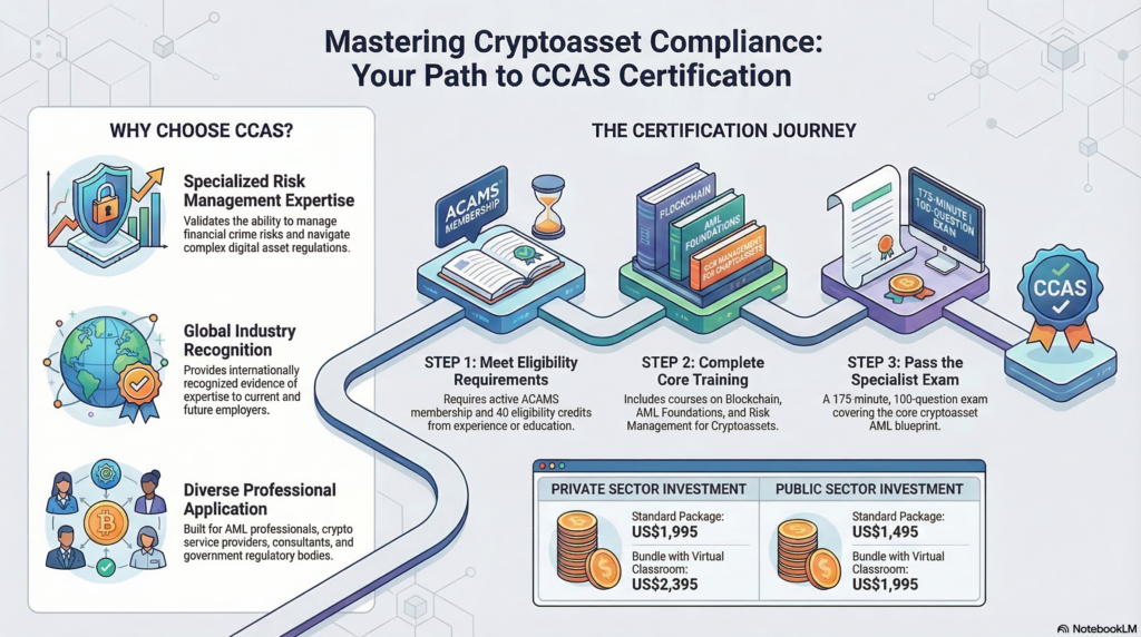 CCAS - Certified Cryptoasset Anti-Financial Crime Specialist - ACAMS