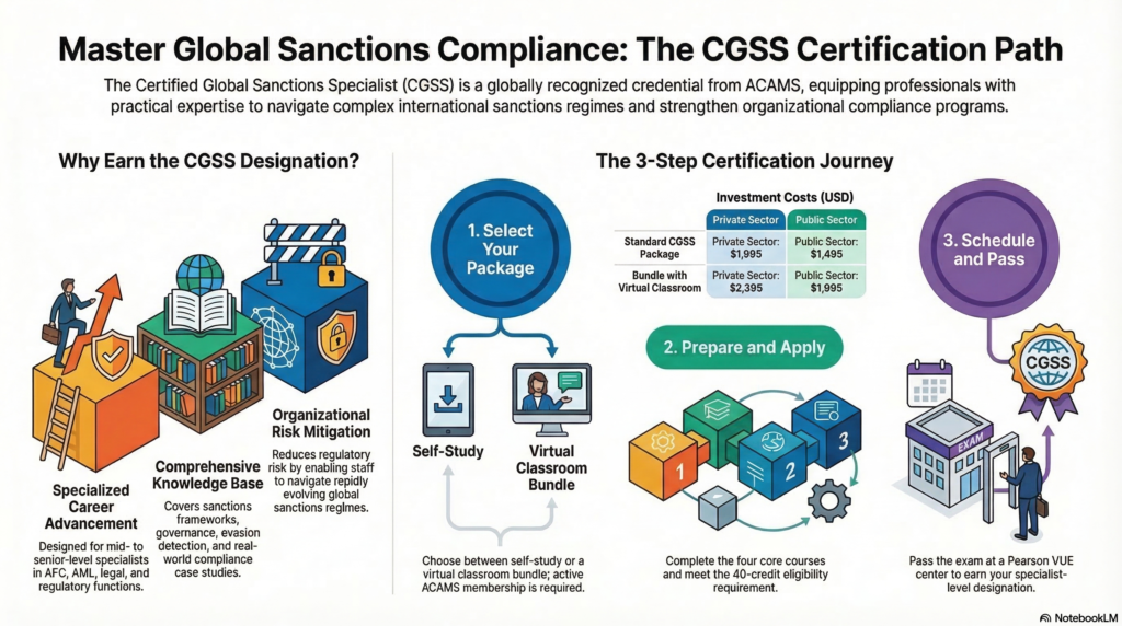 CGSS - Certified Global Sanctions Specialist - ACAMS