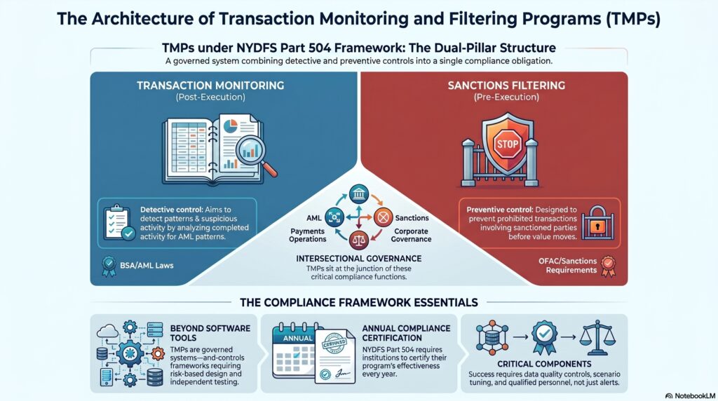 Transaction Monitoring and Filtering Programs (TMPs)
